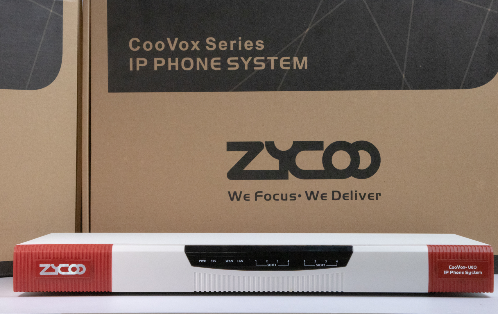Tổng đài IP Zycoo CooVox U80